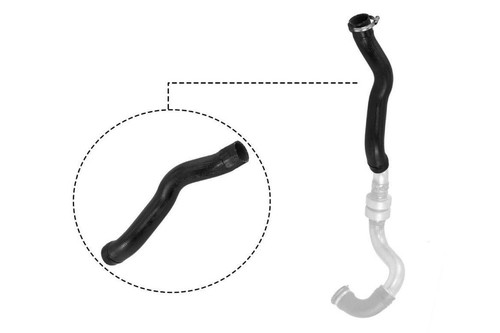 Vaico oem charge air hose - vaico,