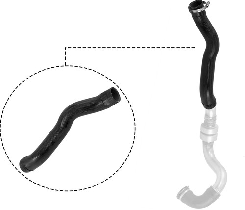 Gates 0808 charger air - air, hose